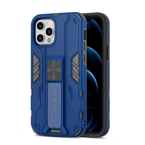 SYB Reflex Series Case w Kickstand for iPhone 12 / 12 Pro (6.1) for Apple iPhone 12 (6.1) / 12 Pro (6.1) - Reflex Blue